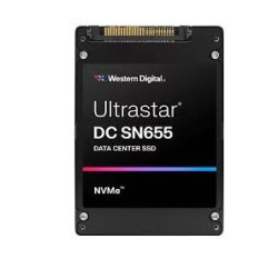 QNAP WD, SSD, Ultrastar SN655, PCIe NVM Gen4, U.3 15mm, 7,68TB, 0TS2462