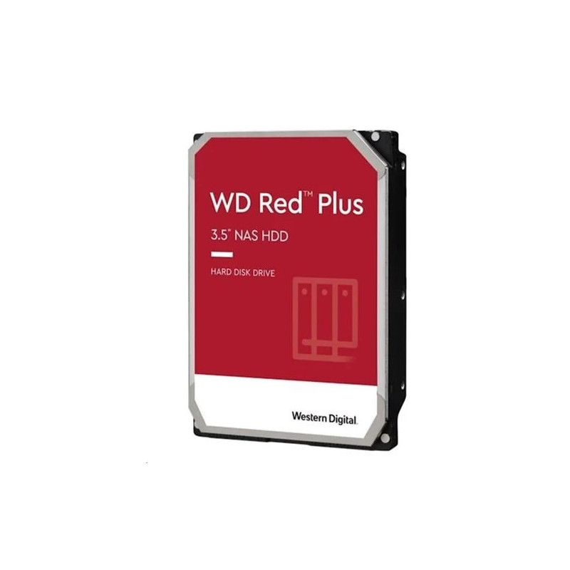 QNAP WD, HDD, Red Plus, SATA III, 3.5-inch, 8TB, WD80EFPX