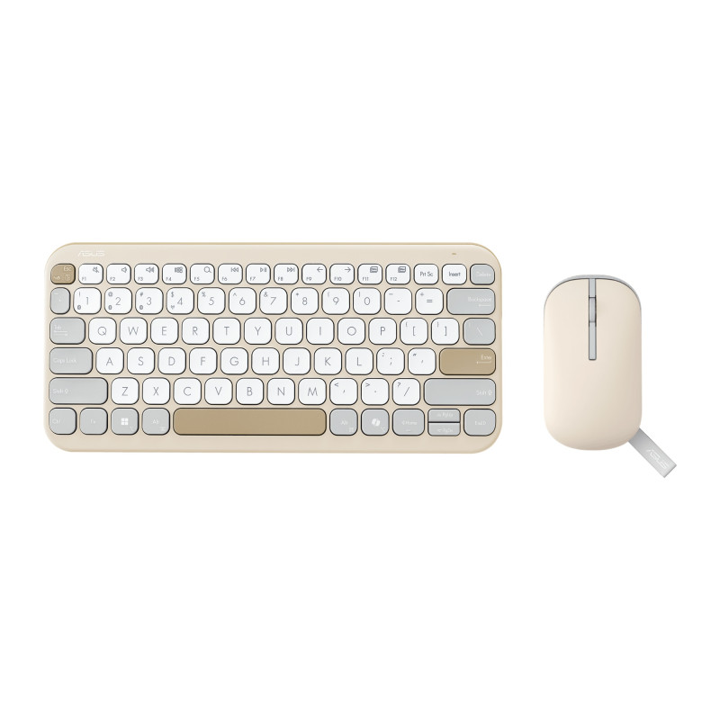 ASUS Marshmallow Keyboard and Mouse Set CW200/BG