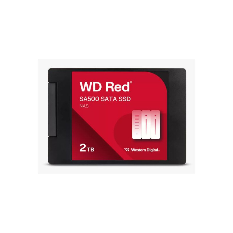 QNAP WD, SSD, Red SA500, SATA III, 2.5-inch, 2TB, WDS200T2R0A