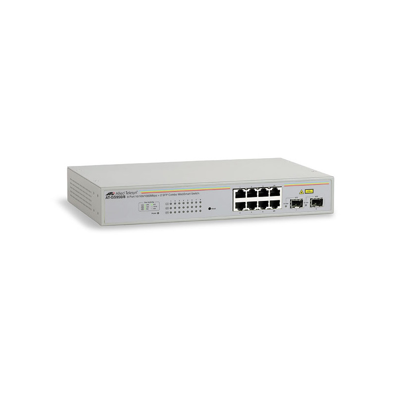Allied Telesis 8xGB+2xSFP Smart switch AT-GS950/8