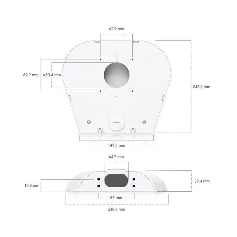 Ubiquiti UACC-AI-MS-2-AM-W, AI Multi Sensor 2 Camera Arm Mount, bílá