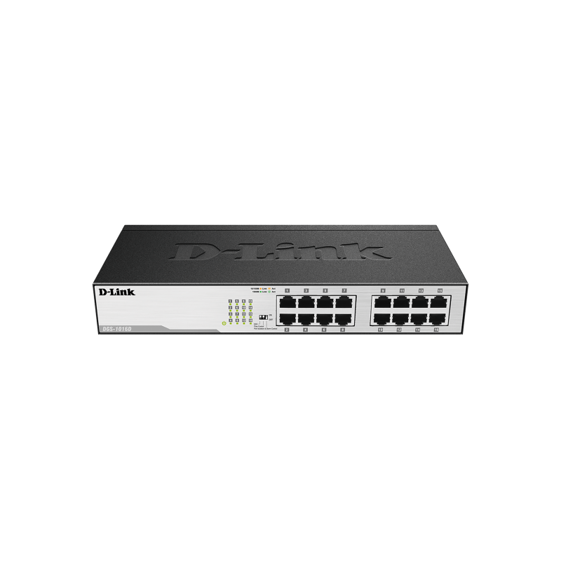 D-Link DGS-1016D 16x10/100/1000 Desktop Switch