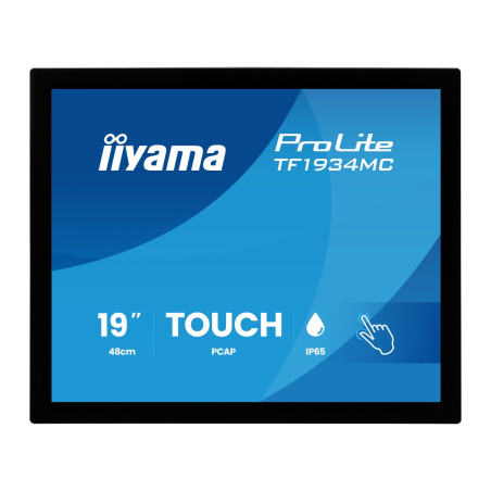 19'' iiyama TF1934MC-B8X-SXGA,IPS,350cd,PCAP,IP65,O
