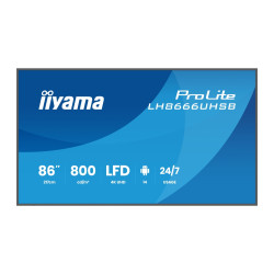 86'' iiyama LH8666UHSB-B1AG: