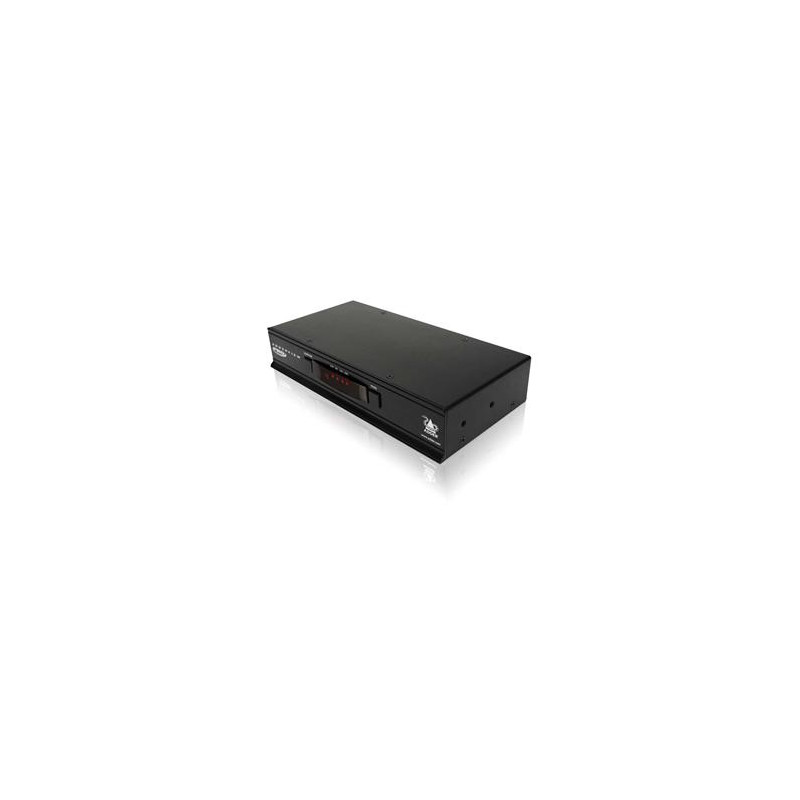 AdderView VGA 1x4, desktop KVM, VGA, USB, audio