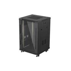 19'' SAMOSTATNÁ RACKOVÁ SKRIŇA 18U/600×600 (V ROZLOŽ