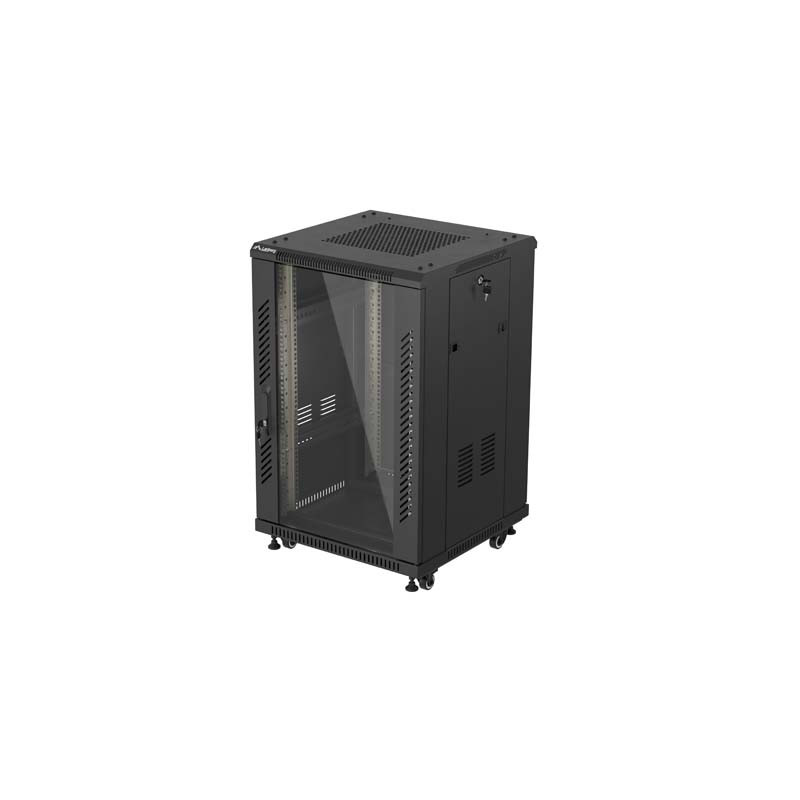 19'' SAMOSTATNÁ RACKOVÁ SKRIŇA 18U/600×600 (V ROZLOŽ