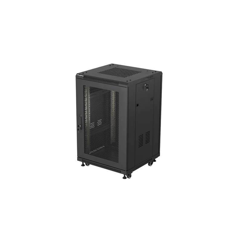 19'' SAMOSTATNÁ RACKOVÁ SKRIŇA 18U/600×600 (V ROZLOŽ