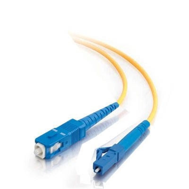 Optický patch kábel SIMPLEX, LC/UPC-SC/UPC 9/125um SM, 2m, G657A, 1,8mm, OS2