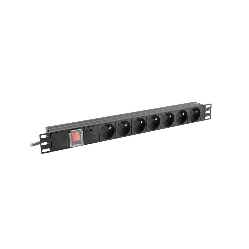 NAPÁJACIA DISTRIBUČNÁ JEDNOTKA (PDU) 19'' LANBERG 1U
