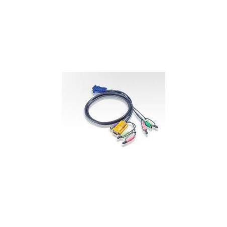 ATEN KVM združ. kábel k CS-1732,34,54,58, PS2, 3m