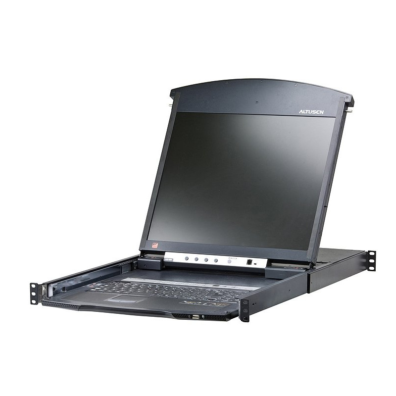 Aten 16-port Cat.5 KVM PS/2+USB, 19'' LCD, IP