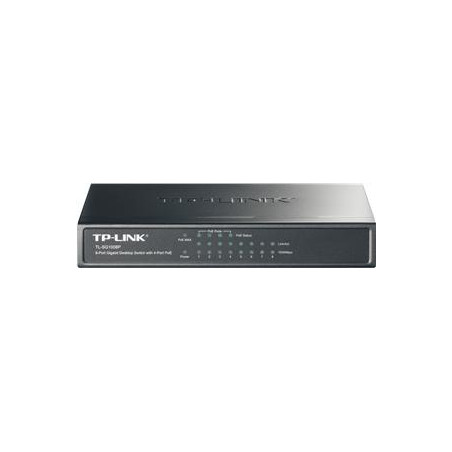 TP-Link TL-SG1008P 8xGB (4xPOE) 64W Desktop fanless Switch