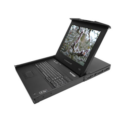 AdderView 19'' LCD šuplík + KVM
