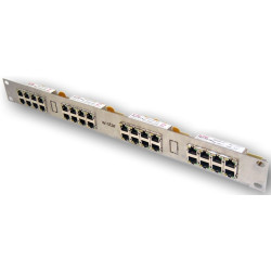 W-Star Police pre 4ks Power Panel 4 port LX do 19'' Rack, WSDR19PWP8LX