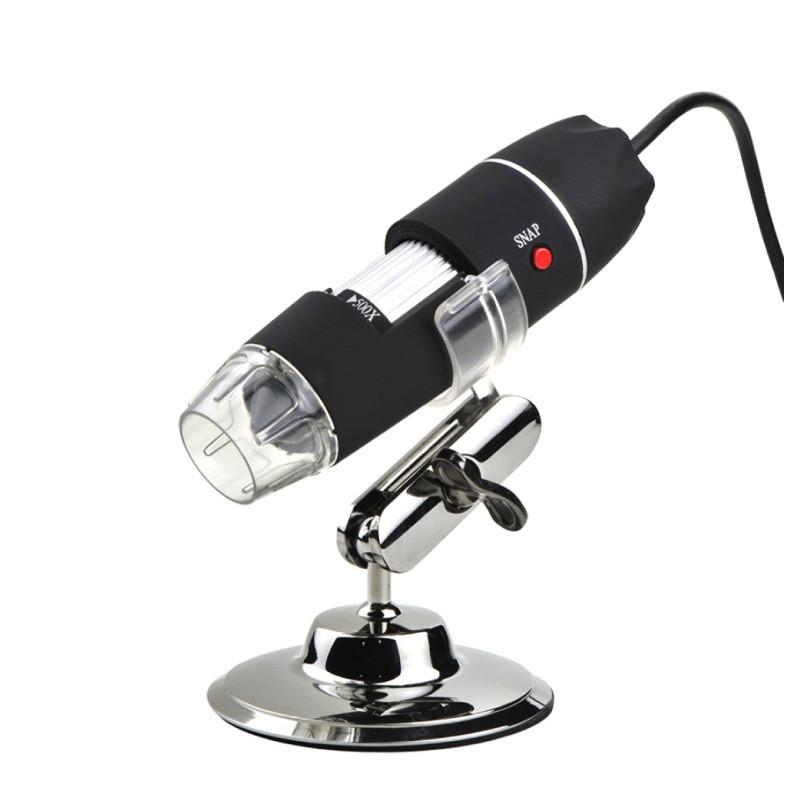 W-Star Digitálny mikroskop DM2M500soft, 2M, zväčšenie 500x, prísvit, čierna, W10 USB