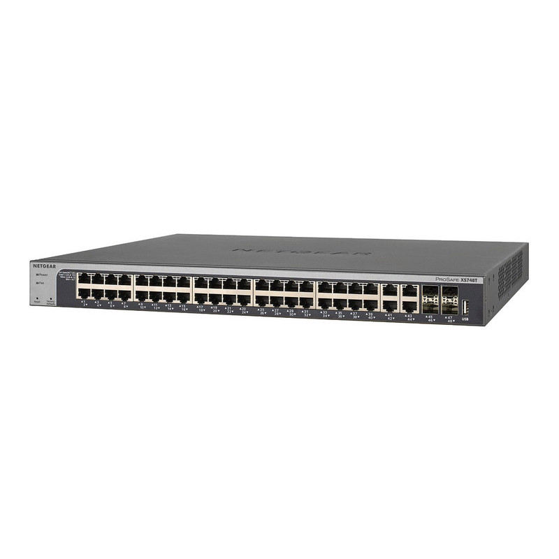 NETGEAR 48PT 10G SMART MANAGED SWITCH, XS748T