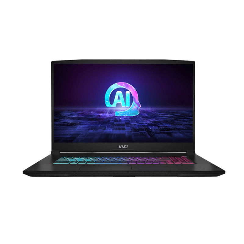 MSI Katana/A17 AI B8VG-886XCZ/R9-8945HS/17,3''/QHD/32GB/1TB SSD/RTX 4070/DOS/Black/2R