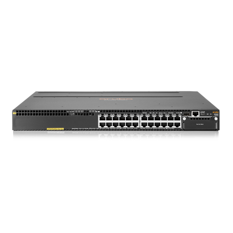 Aruba 3810 24G PoE+ 1-slot Swch