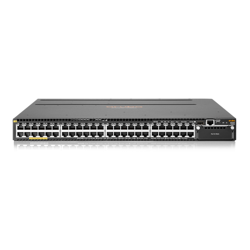 Aruba 3810 48G PoE+ 1-slot Swch