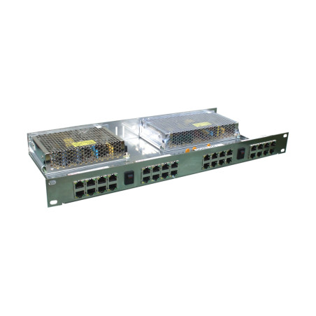 W-star Police do Racku pre power panely 4ks 4port LX, hl. 210mm, WSPWP4DLXH210