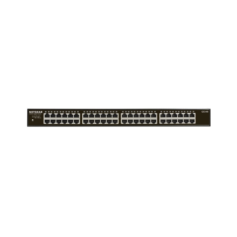 Netgear GS348 48-port Gigabit Switch, fanless