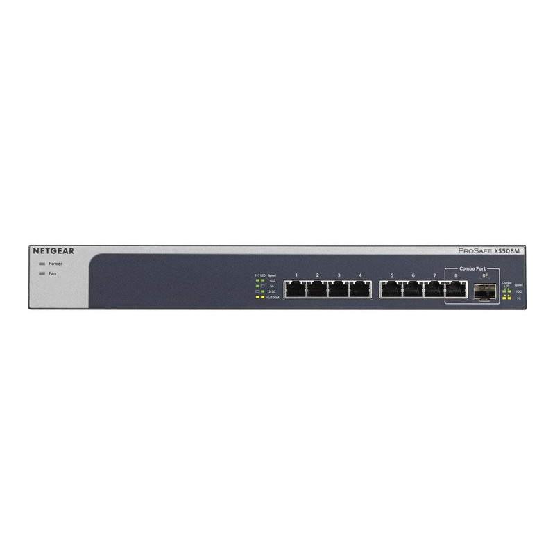 NETGEAR 8PT 10G/MULTIGIGABIT UNMANAGED SWCH