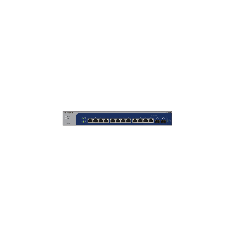 NETGEAR 12PT 10G/MULTI-GIG WEB MANAGED PLUS