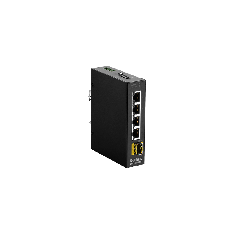 D-Link DIS-100G-5SW Industrial Gigabit Unmanaged Switch with SFP slot