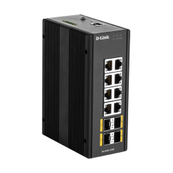 D-Link DIS-300G-12SW Industrial Gigabit Managed Switch with SFP slots