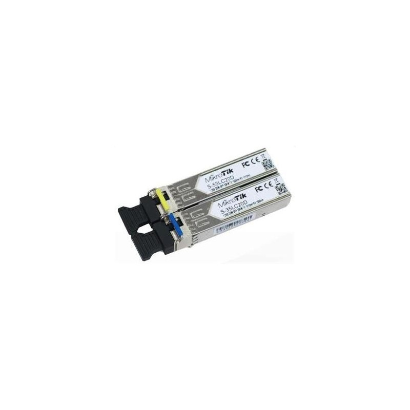 MikroTik Pár SingleMode SFP modulov 1.25G (80km)