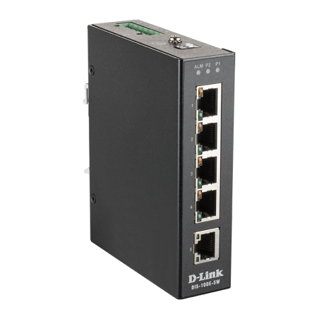 D-Link DIS-100E-5W Industrial 5 port Unmng switch