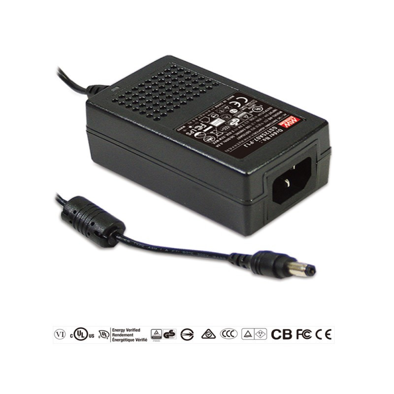 MEANWELL GST25A12-P1J stolný nap.zdroj 12V 25W