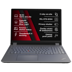Lenovo ThinkPad P/P16 Gen 2/i7-14700HX/16''/4K/T/32GB/1TB SSD/RTX 3500A/W11P/Black/3R