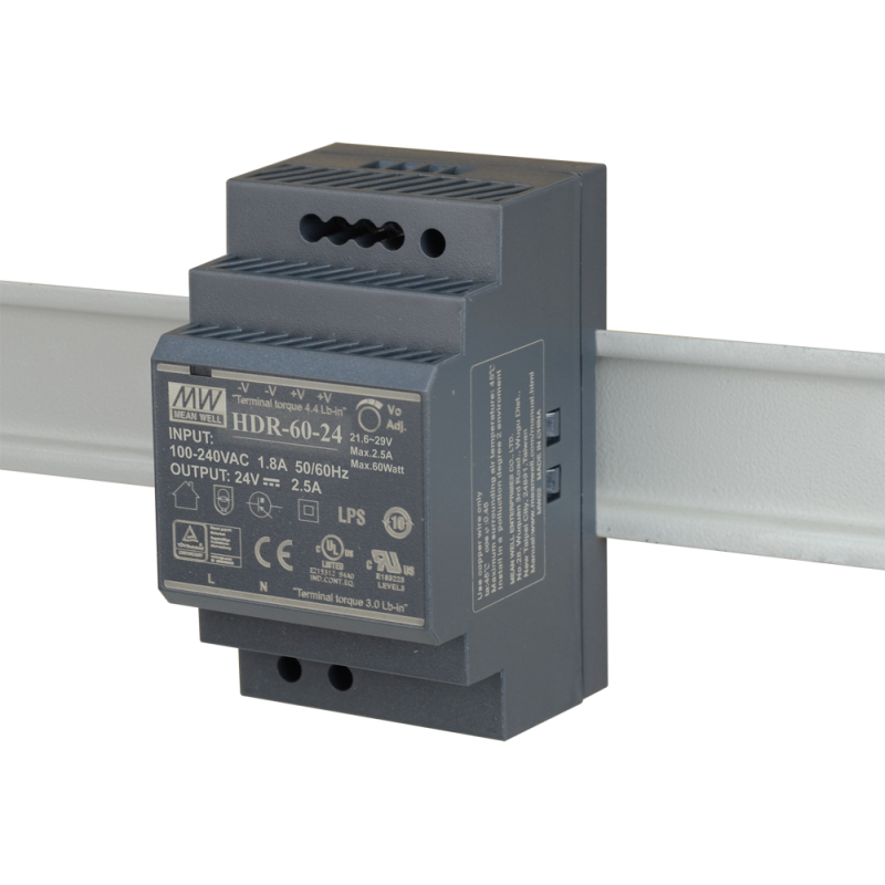 D-Link DIS-H60-24 priemyselný zdroj 24V, 60W