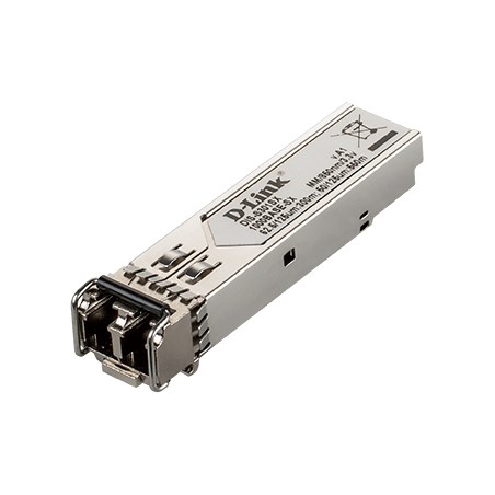 D-Link 1-port Mini-GBIC SFP to 1000BaseSX Transceiver, DIS-S301SX