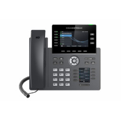 Grandstream GRP2616 SIP telefón, 2xdisplej, 4.3 ''a 2.4'', 6 SIP účty, 24 pr.tl., 2x1Gb, WiFi, BT, USB