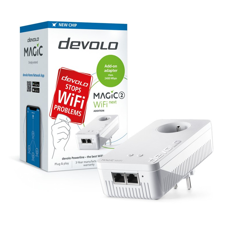 devolo Magic 2 WiFi next rozširujúci modul 2400 Mbps