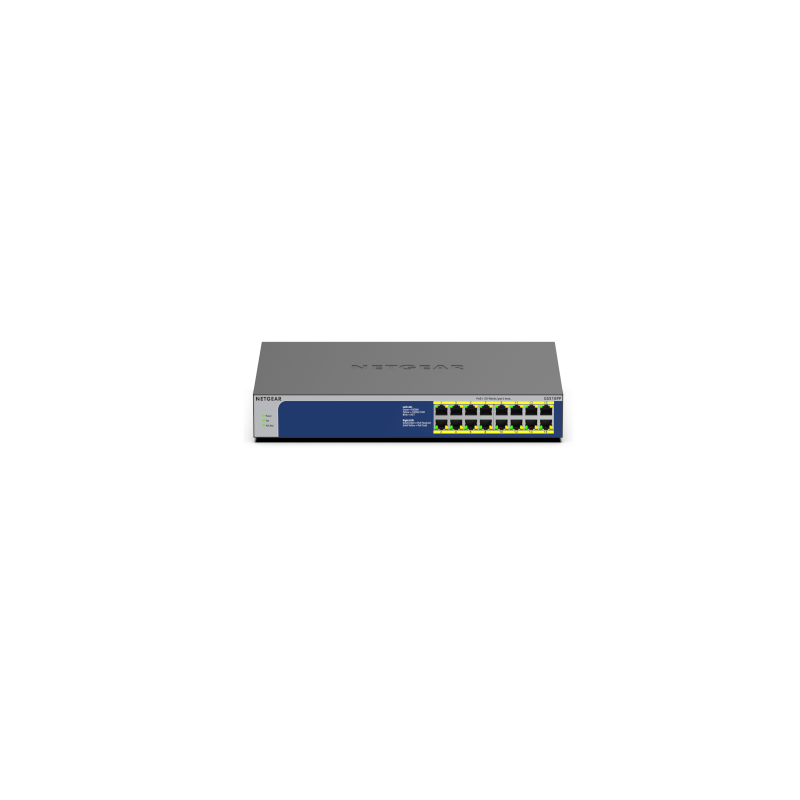 NETGEAR 16PT GIGE UNMNGED SWTCH W/POE+