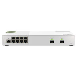 QNAP riadený switch QSW-M2108-2S (8x 2,5GbE RJ45 a 2x 10GbE SFP+)
