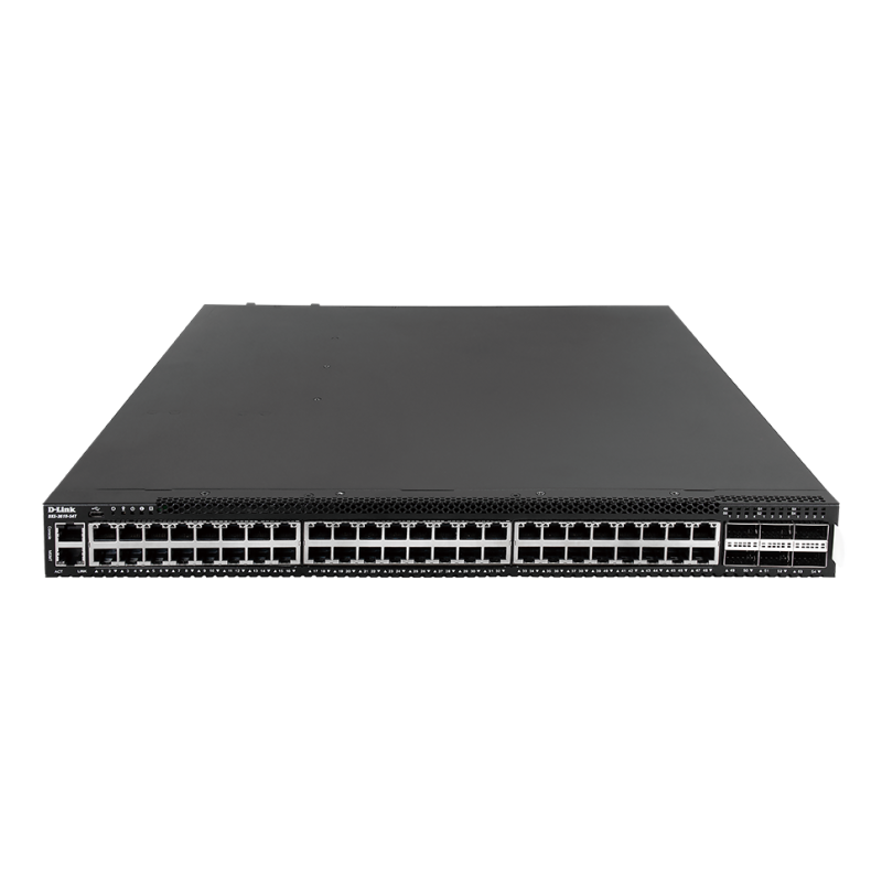 D-Link DXS-3610-54T/SI L3 stackable switch, 48x 10G RJ45, 6x 40G/100G QSFP28