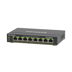 NETGEAR 8PT GE PLUS SWCH W/ HI-PWR POE+