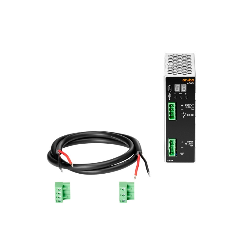 Aruba 4000 POE 240 W DC DIN Power Supply
