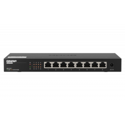 QNAP switch QSW-1108-8T (8x 2,5GbE port, pasívne chladenie, podpora 100M/1G/2,5G)