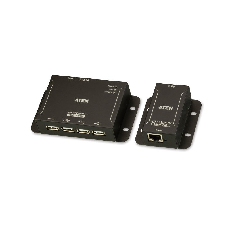 ATEN 4-port USB 2.0 extender po Cat5/Cat5e/Cat6