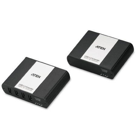 ATEN USB 2.0 predlžka so 4portovým hubom po LAN