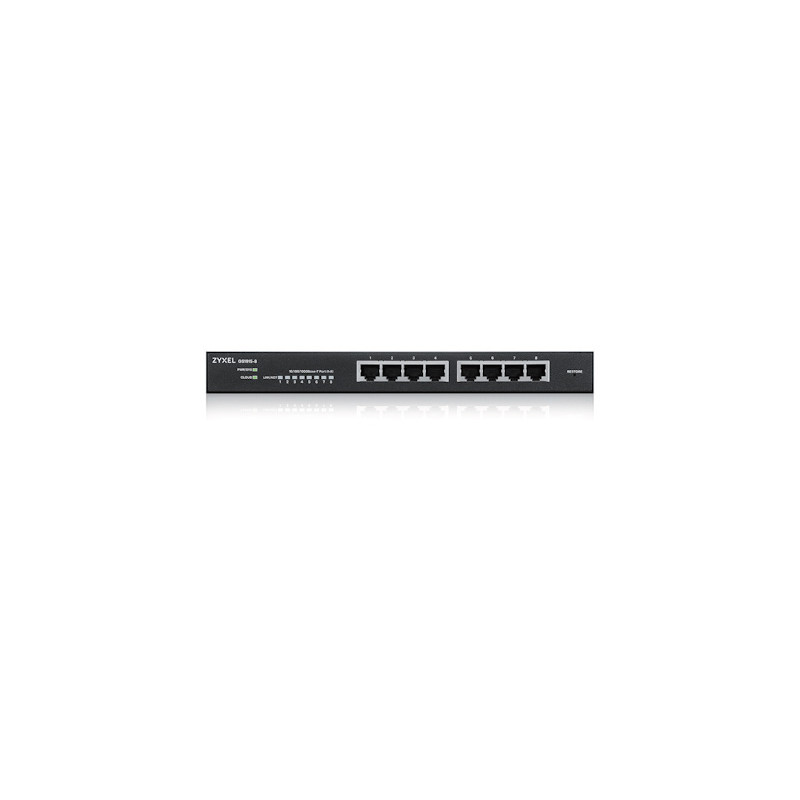 ZYXEL GS1915-8,8-port GbE Smart hybrid mode Switch