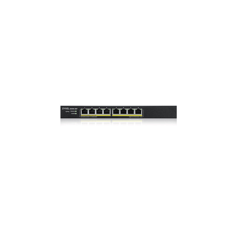 ZYXEL GS1915-8EP,8-port GbE Smart hybrid mode PoE Switch
