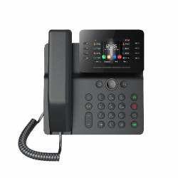 Fanvil V64 SIP telefón, 3,5'' bar.disp., 12SIP, 21DSS hr., WiFi, BT, dual Gbit, PoE